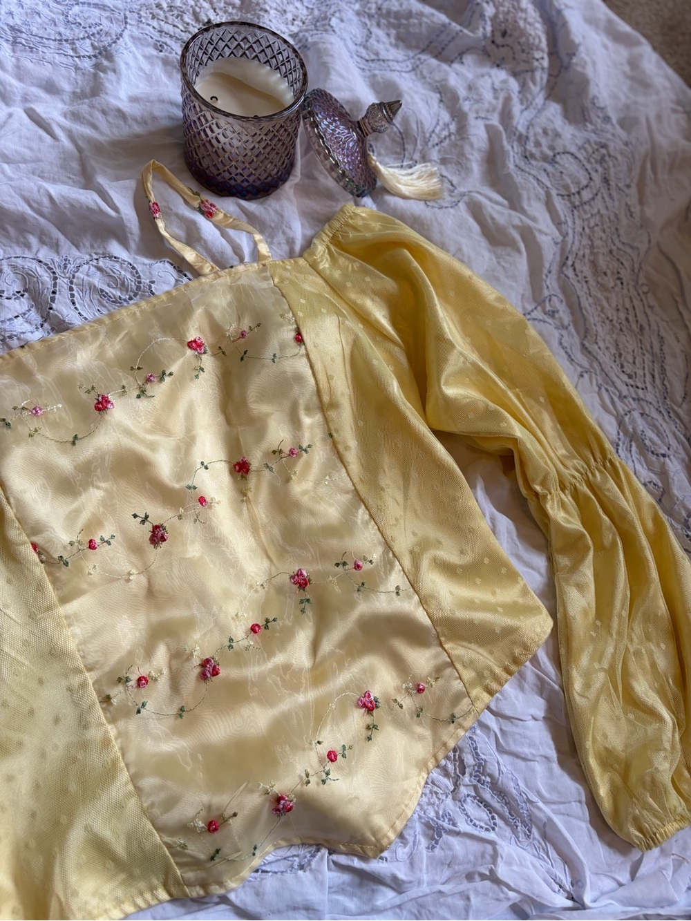 Romantic Fairytale Cottagecore Costume Princess Coquette Blouse Corset